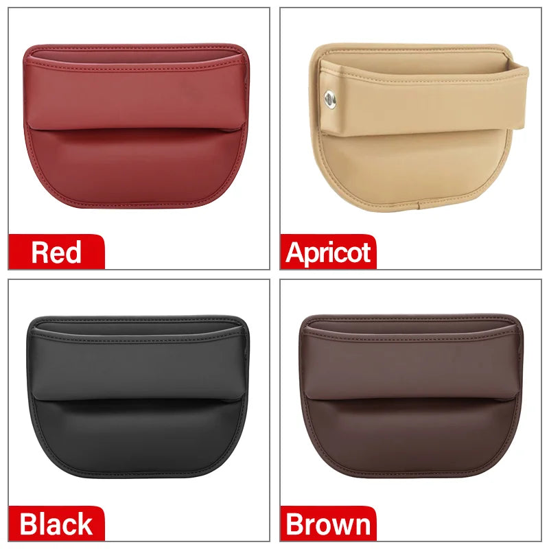 Car Seat Side Gap Filler Storage Large Capacity Organizer Case For Audi A7 A8 D3 D4 D5 Q2 Q3 8U F3 Q5 8R FY Q7 4L 4M Accessories